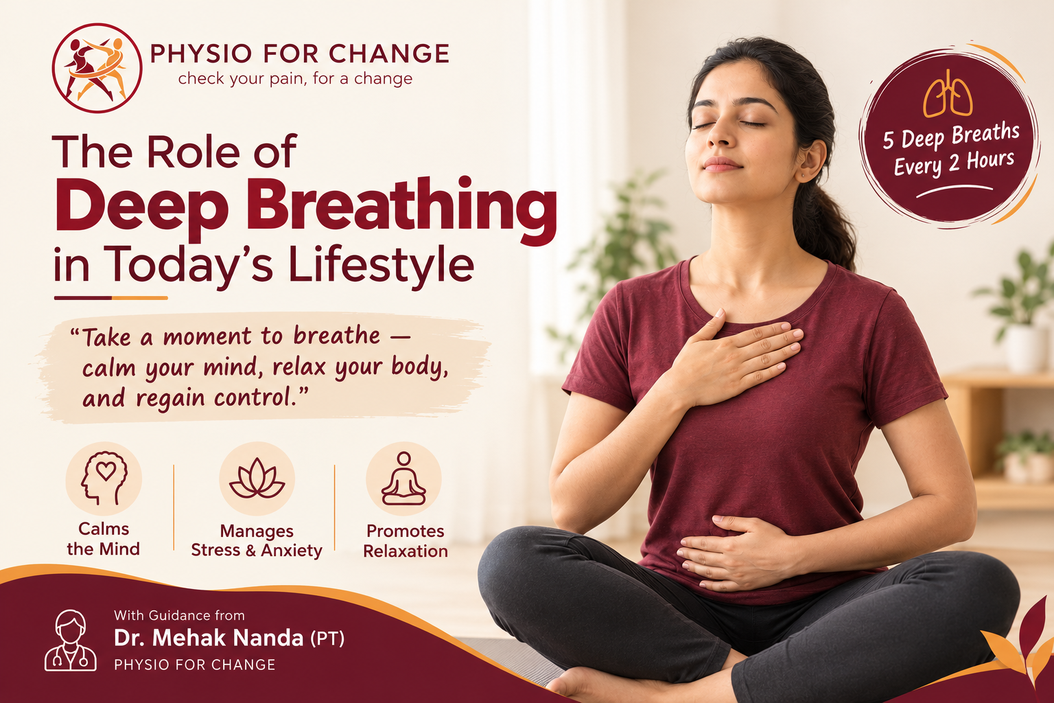 The Role of Deep Breathing in Today’s Lifestyle: Calm Your Mind and Manage Stress